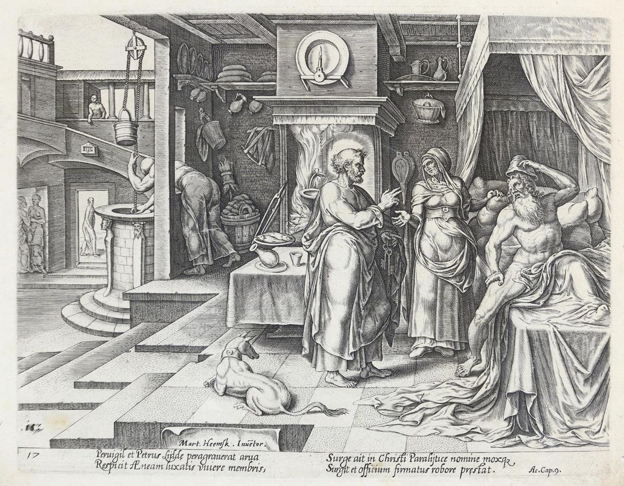 Große Abbildung Nr.1: 132-3393 Galle, Philipp: (Künstlergraphik)