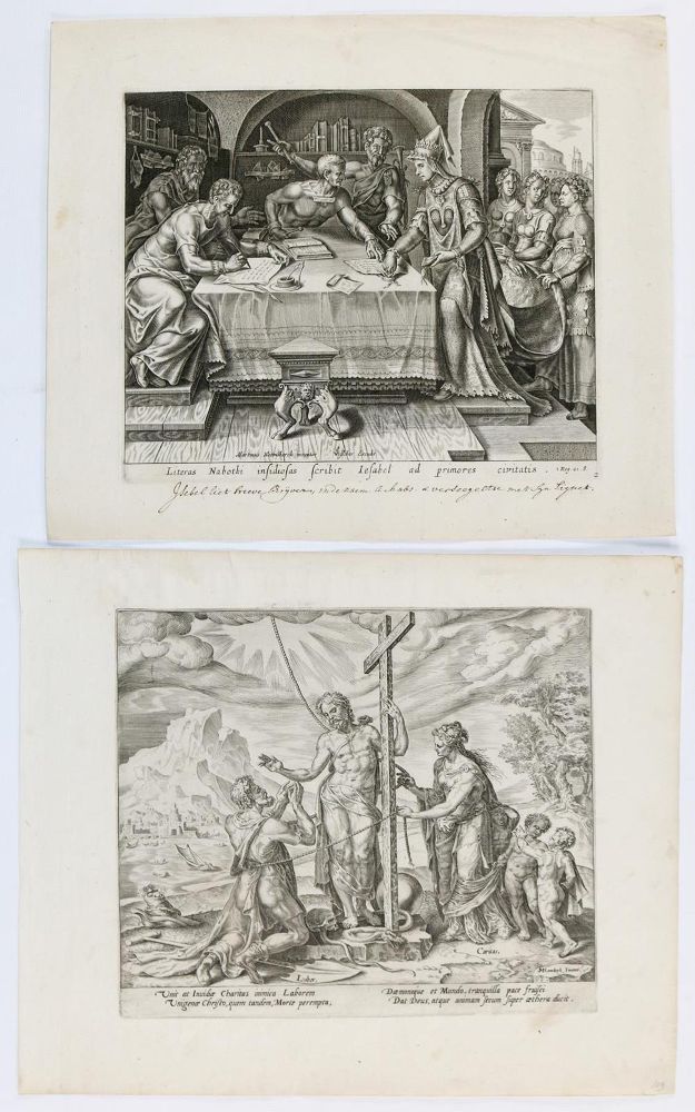 Große Abbildung Nr.3: 132-3393 Galle, Philipp: (Künstlergraphik)