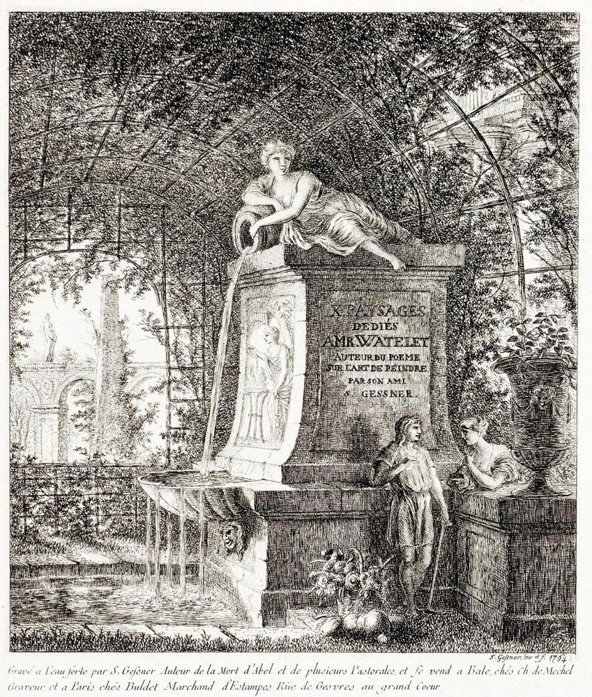 Große Abbildung Nr.1: 132-3399 Gessner, Salomon: (Künstlergraphik)