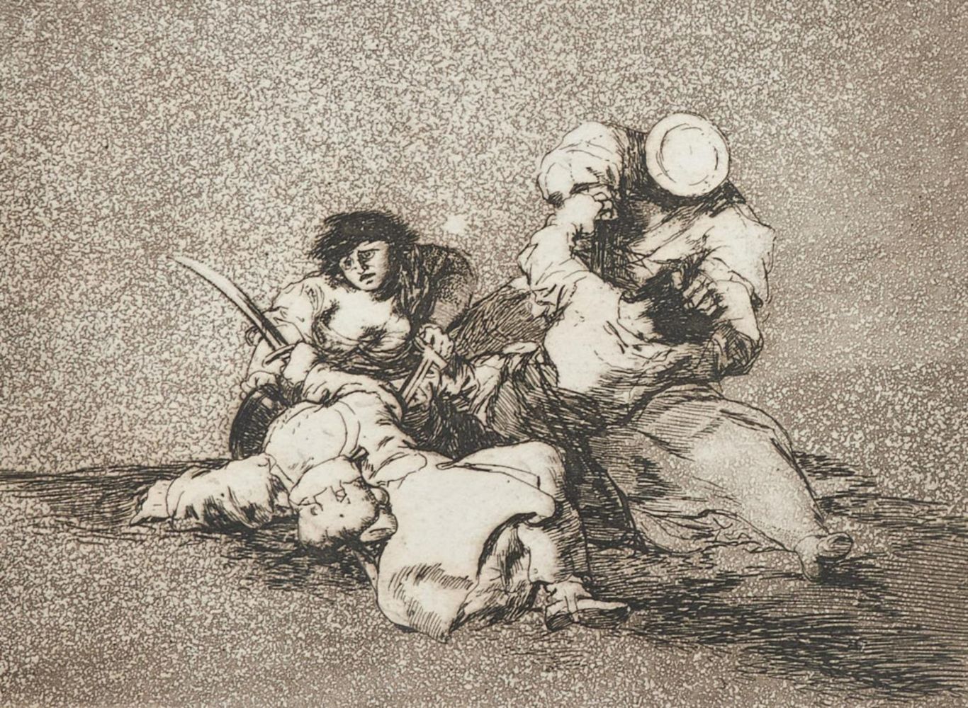 Große Abbildung Nr.1: 132-3413 Goya, Francisco de: (Künstlergraphik)