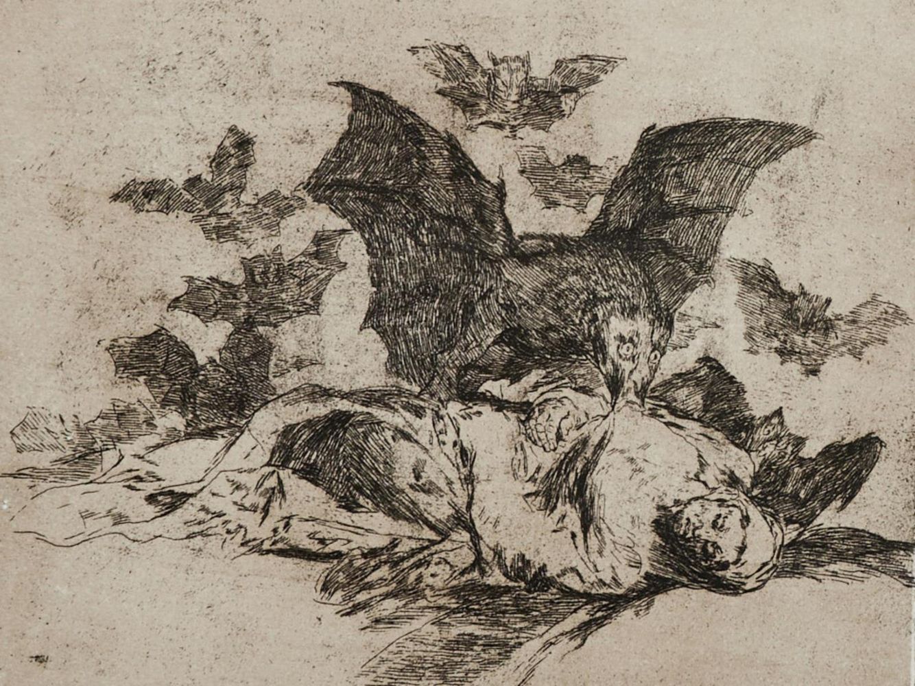 Große Abbildung Nr.6: 132-3413 Goya, Francisco de: (Künstlergraphik)