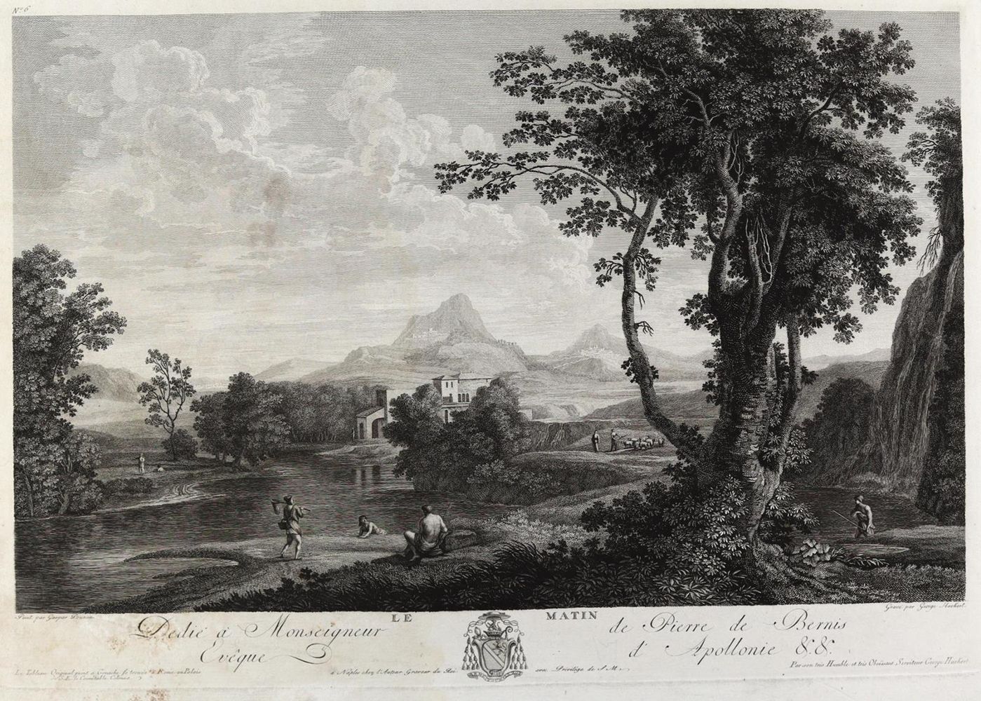 Große Abbildung Nr.2: 132-3427 Hackert, Georg Abraham: (Künstlergraphik)