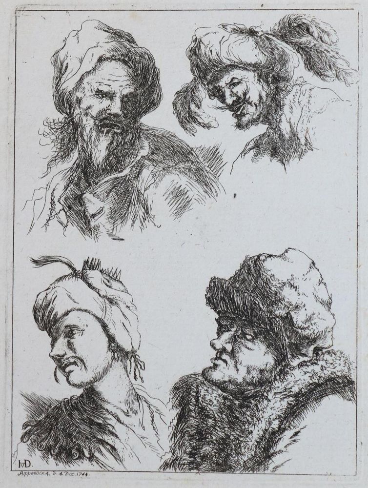 Große Abbildung Nr.7: 132-3429 Hagedorn, Christian Ludwig von: (Künstlergraphik)