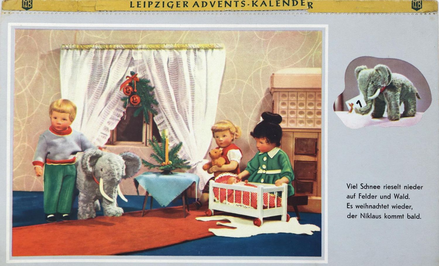 Große Abbildung Nr.1: 132-343 Leipziger Advents-Kalender.: (Kalender)