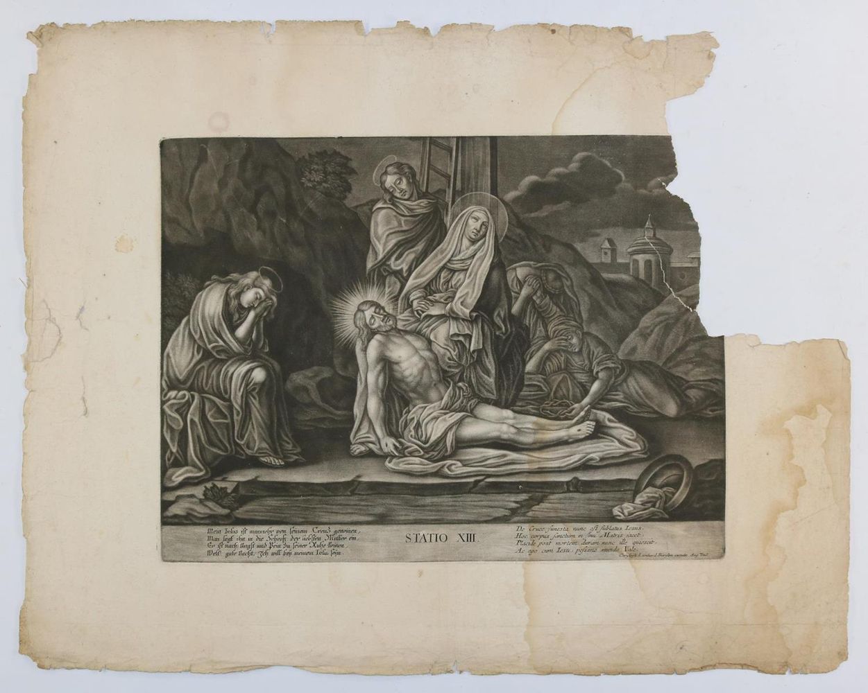 Große Abbildung Nr.4: 132-3430 Haid, Johann Elias: (Künstlergraphik)