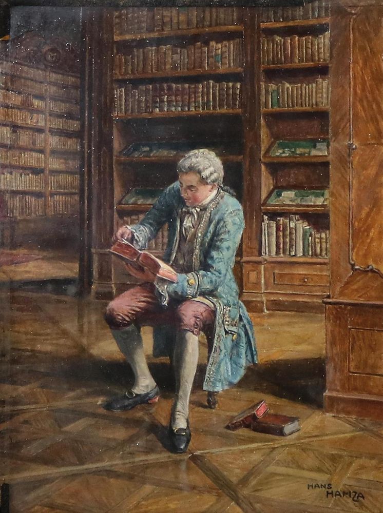 Große Abbildung Nr.1: 132-3431 Hamza, Hans: (Künstlergraphik)
