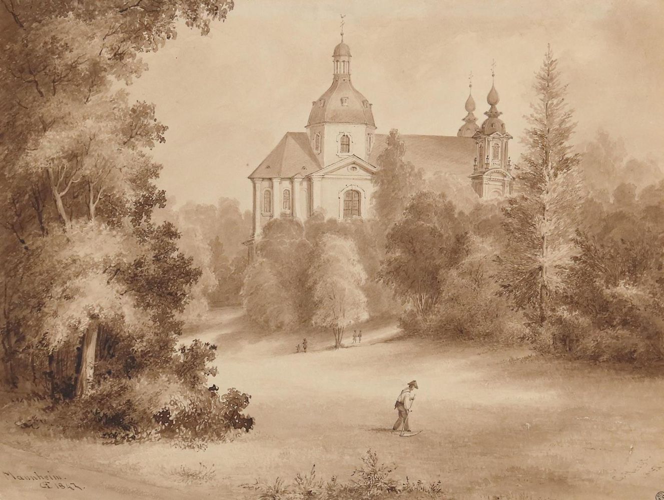 Große Abbildung Nr.1: 132-3459 Hergt, Carl: (Künstlergraphik)