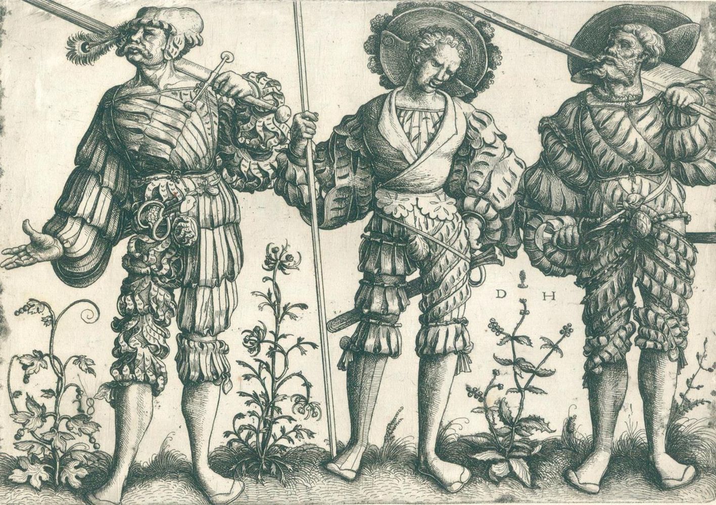 Große Abbildung Nr.1: 132-3479 Hopfer, Daniel: (Künstlergraphik)