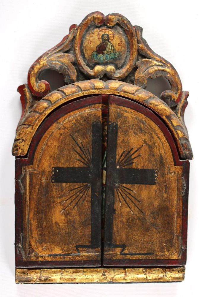 Große Abbildung Nr.5: 132-3497 Heiliger Nikolaus von Myra.: (Künstlergraphik, Ikonen)