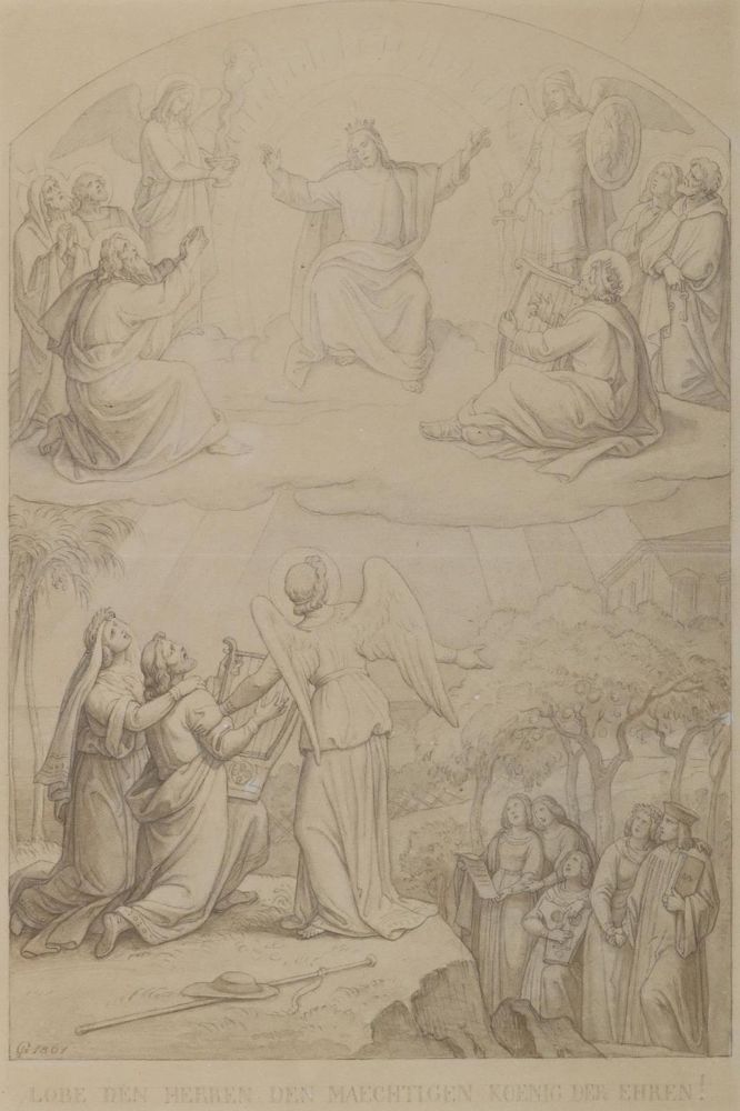 Große Abbildung Nr.1: 132-3515 Jäger, Gustav: (Künstlergraphik)