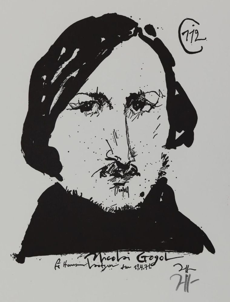 Große Abbildung Nr.3: 132-3522 Janssen, Horst: (Künstlergraphik)