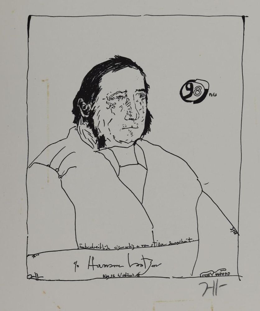 Große Abbildung Nr.7: 132-3522 Janssen, Horst: (Künstlergraphik)