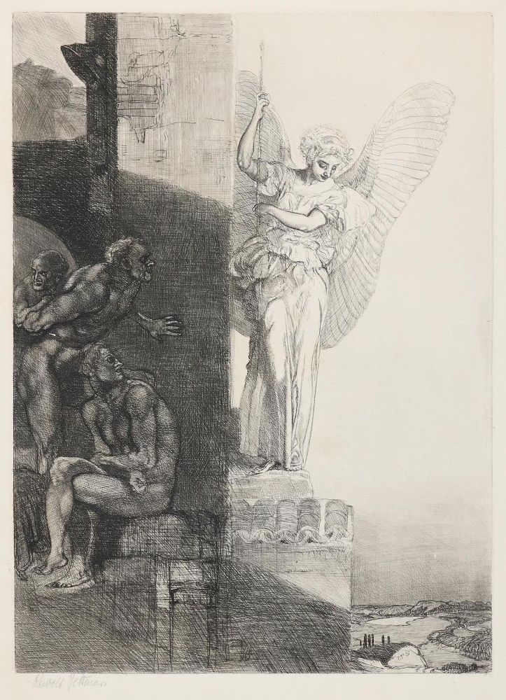 Große Abbildung Nr.1: 132-3567 Jettmar, Rudolf: (Künstlergraphik)