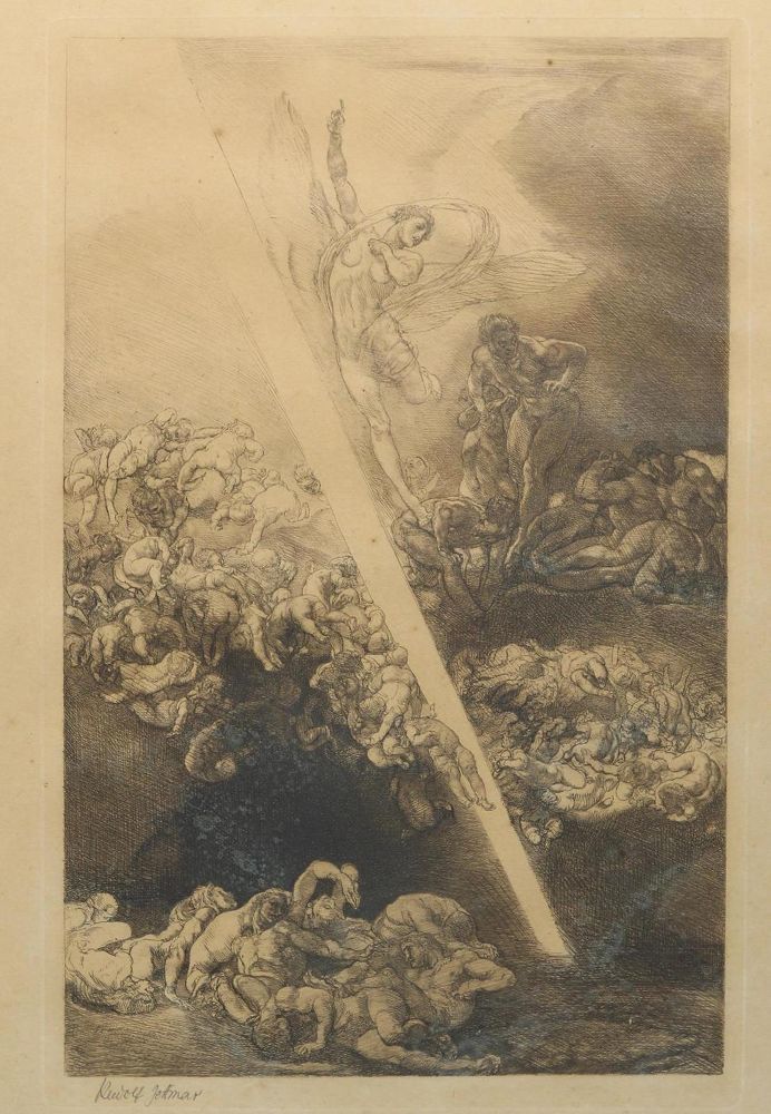 Große Abbildung Nr.1: 132-3569 Jettmar, Rudolf: (Künstlergraphik)