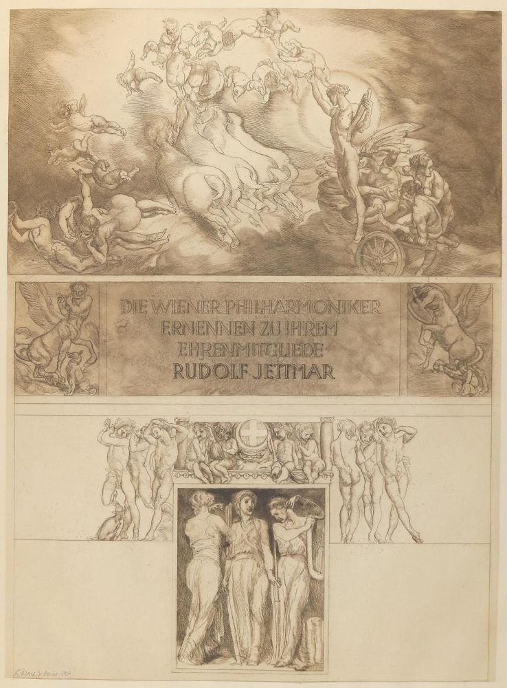 Große Abbildung Nr.1: 132-3570 Jettmar, Rudolf: (Künstlergraphik)