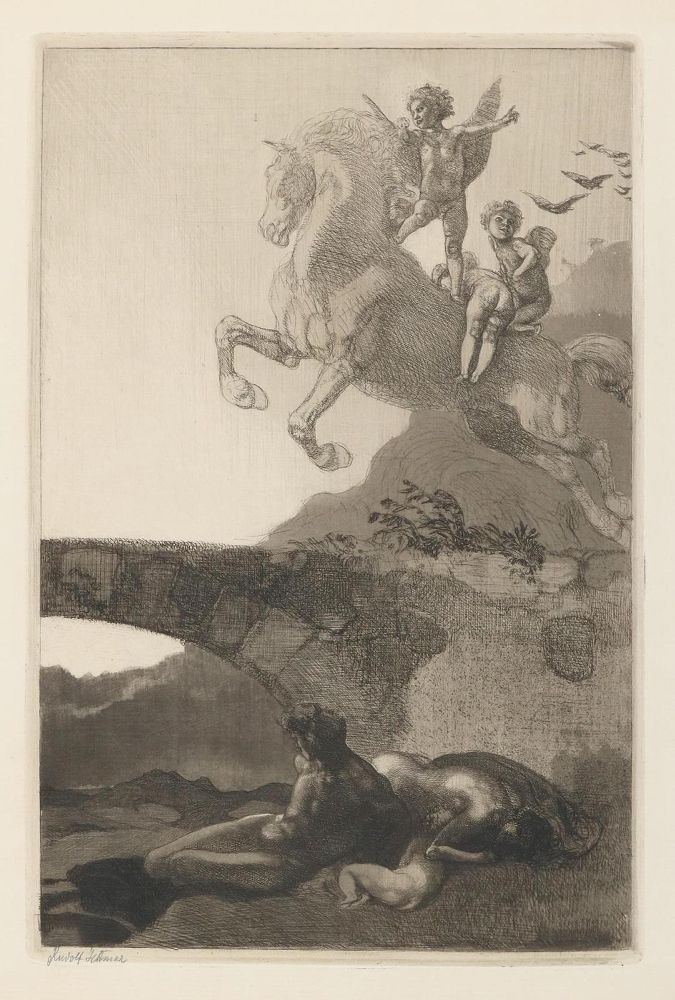 Große Abbildung Nr.1: 132-3573 Jettmar, Rudolf: (Künstlergraphik)