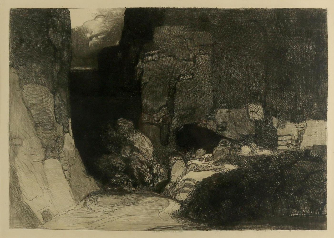 Große Abbildung Nr.1: 132-3576 Jettmar, Rudolf: (Künstlergraphik)