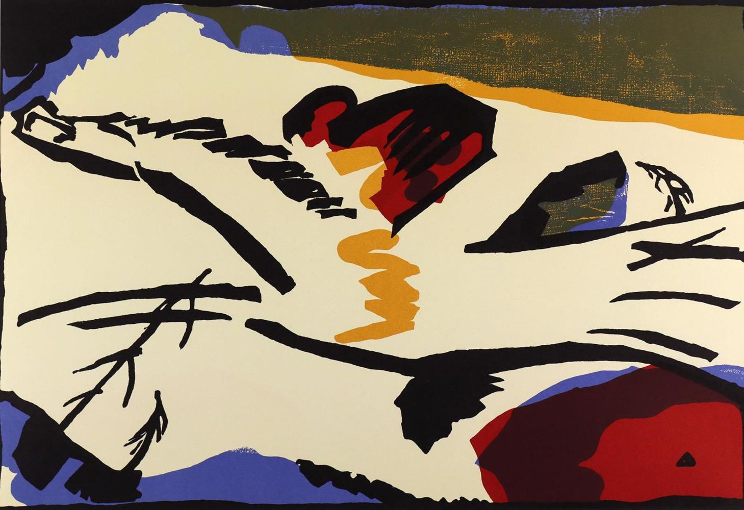 Große Abbildung Nr.1: 132-3587 Kandinsky, Wassily: (Künstlergraphik)