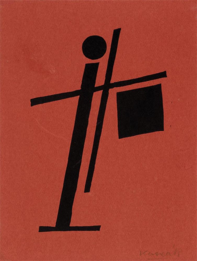 Große Abbildung Nr.1: 132-3588 Kassak,L.: (Künstlergraphik)