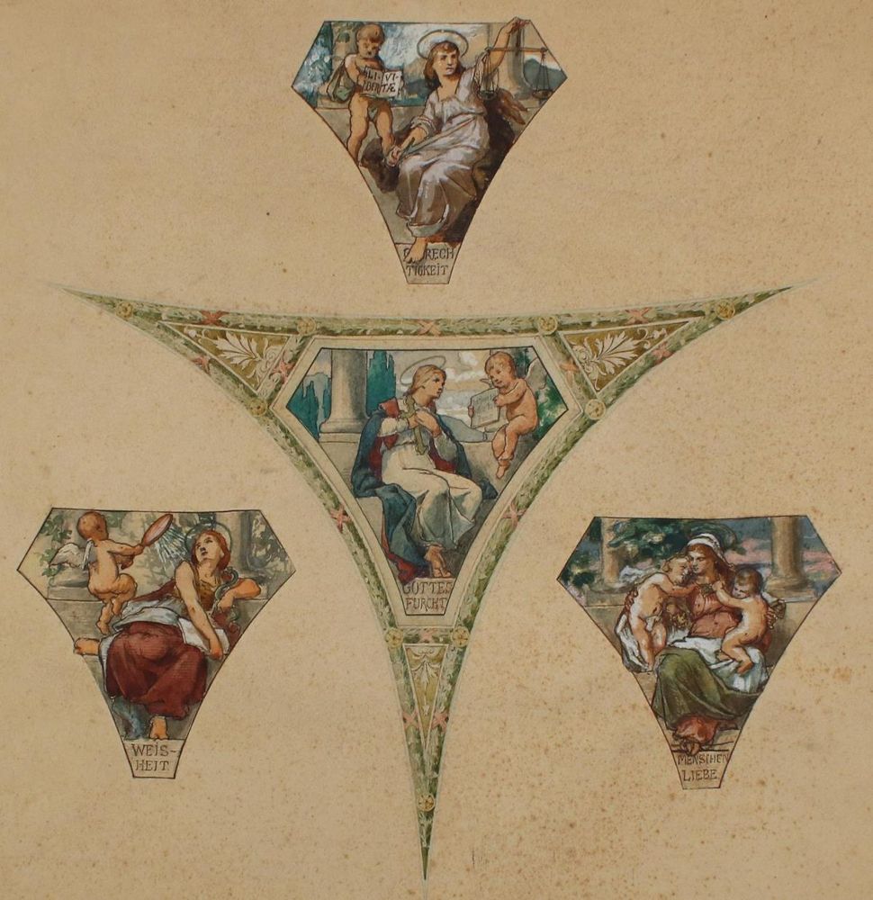 Große Abbildung Nr.1: 132-3592 Kemmer, Otto: (Künstlergraphik)
