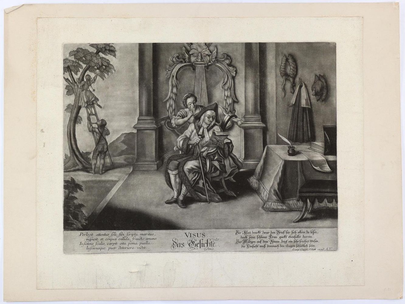 Große Abbildung Nr.3: 132-3594 Kilian, Georg Christoph: (Künstlergraphik)