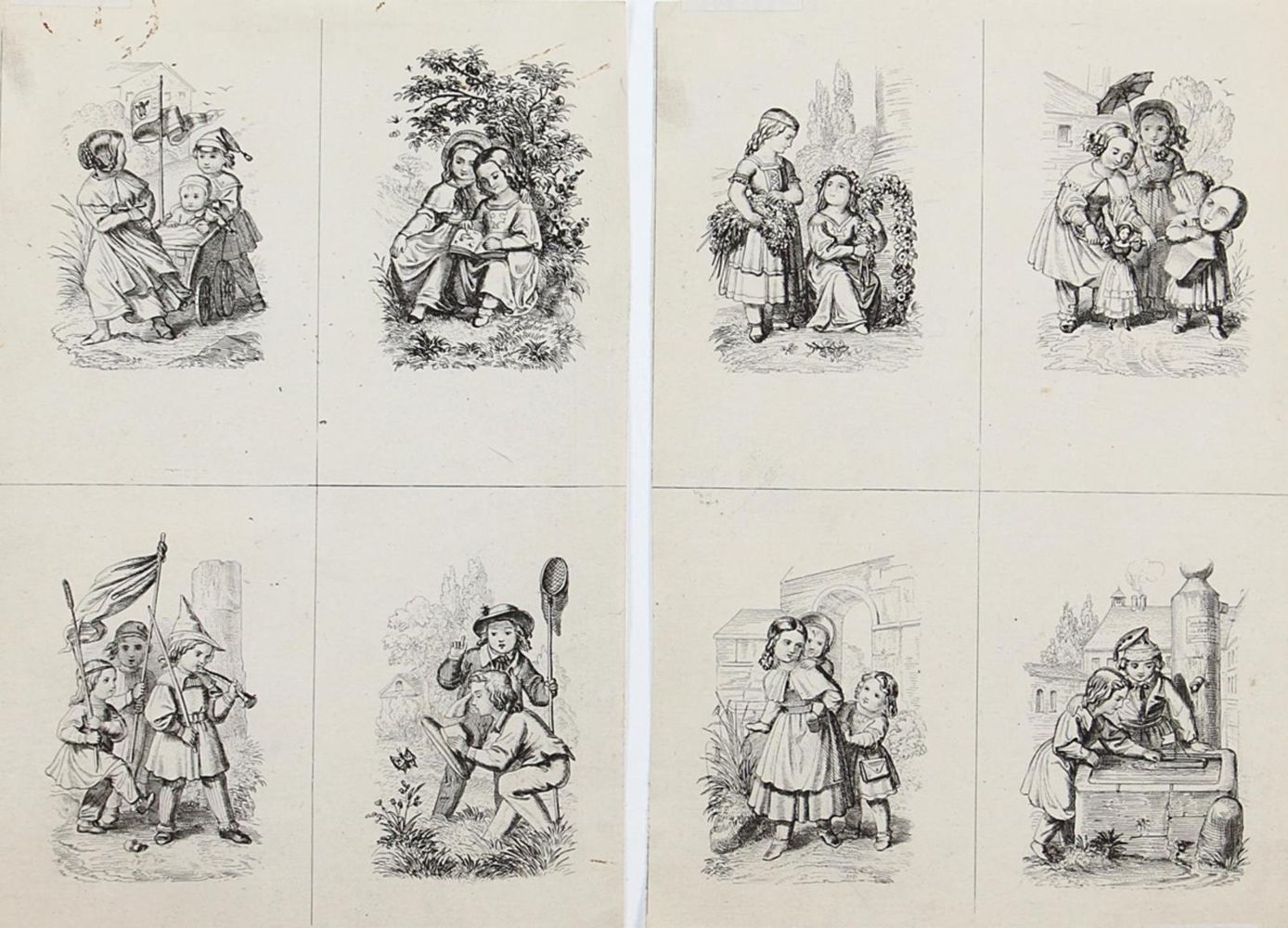 Große Abbildung Nr.2: 132-3598 Kinder.: (Künstlergraphik)