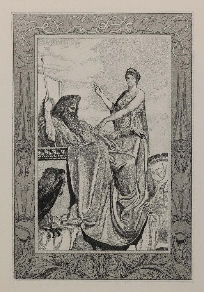 Große Abbildung Nr.21: 132-3617 Klinger, Max: (Künstlergraphik)