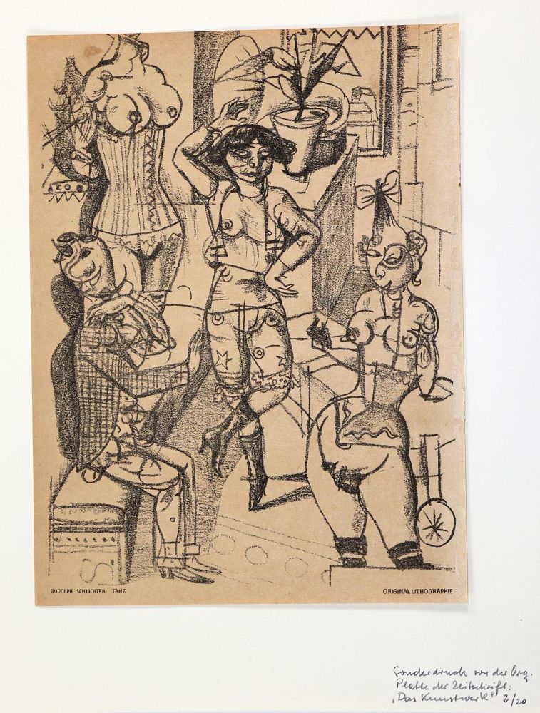 Große Abbildung Nr.7: 132-3645 Konvolut: (Künstlergraphik)