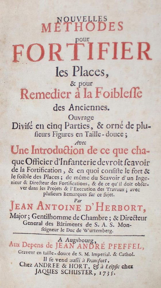 Große Abbildung Nr.1: 132-367 Herbort,J.A.de.: (Militaria)