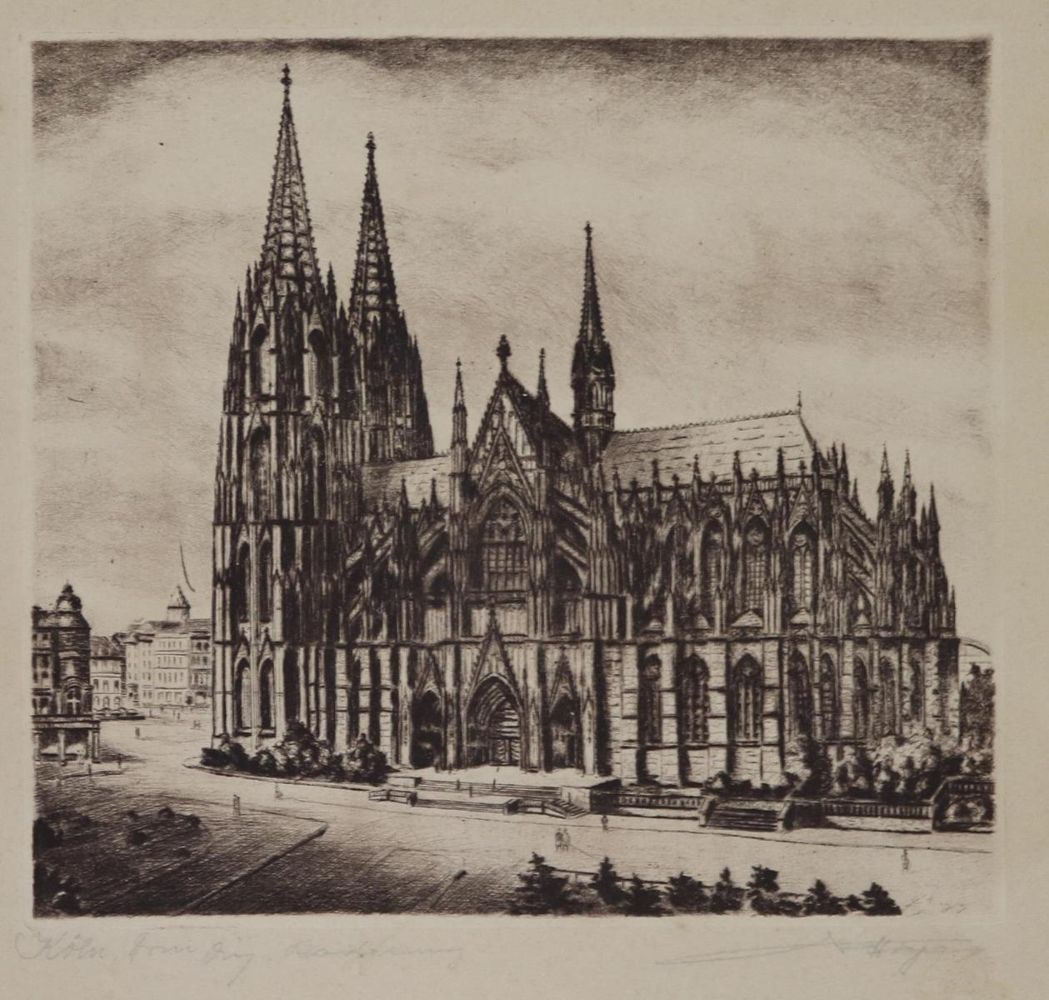 Große Abbildung Nr.25: 132-3677 Konvolut: (Künstlergraphik)