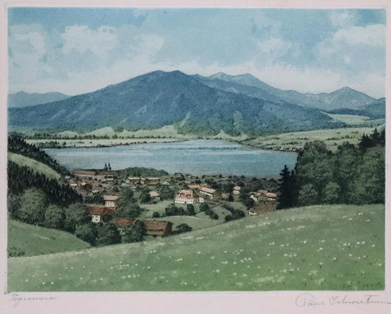 Große Abbildung Nr.3: 132-3693 Konvolut: (Künstlergraphik)
