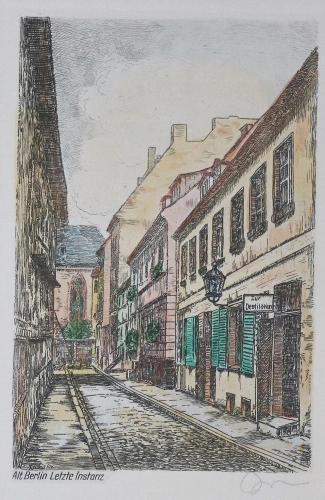 Große Abbildung Nr.7: 132-3693 Konvolut: (Künstlergraphik)