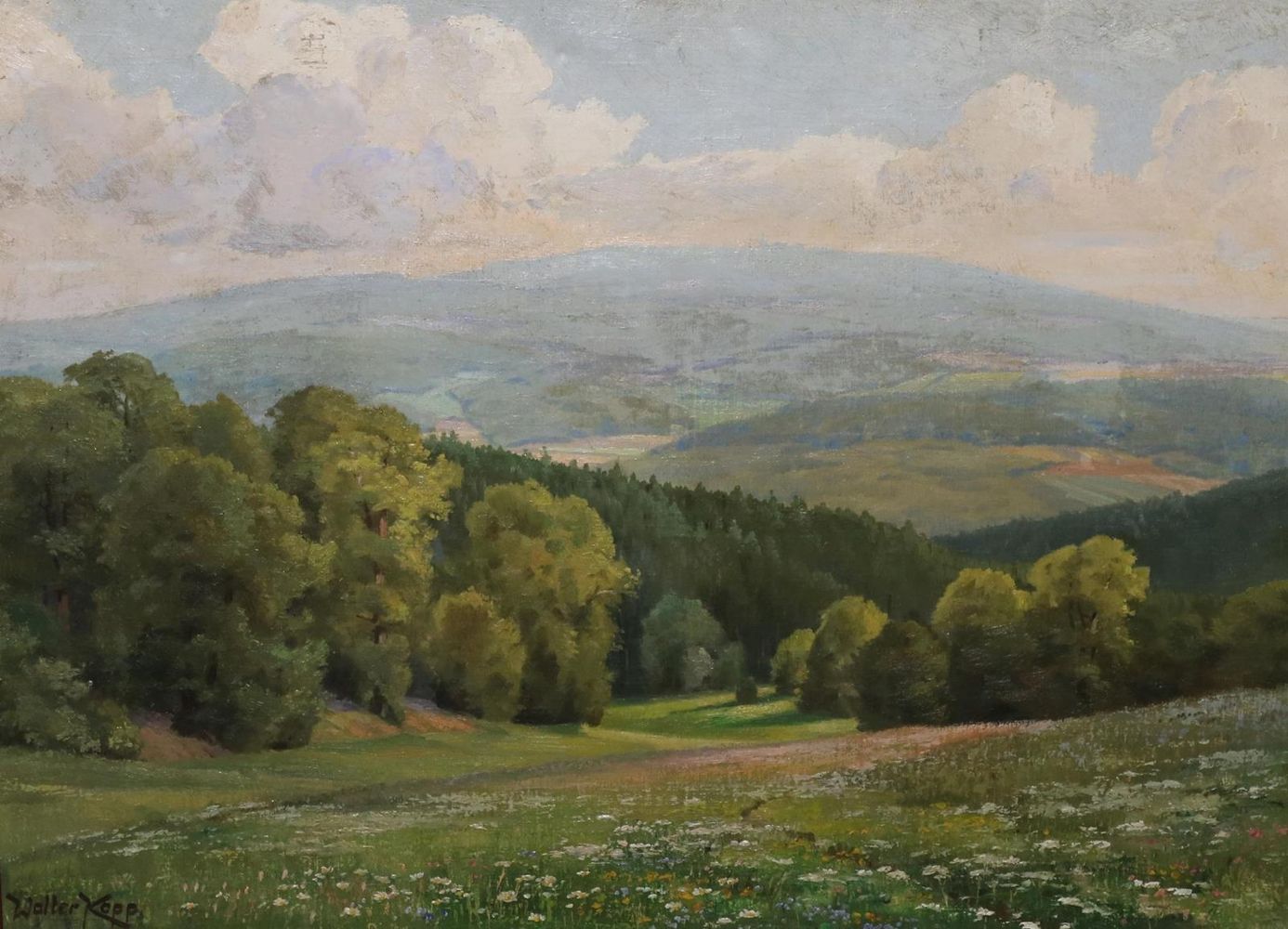 Große Abbildung Nr.1: 132-3698 Kopp, Walter: (Künstlergraphik)