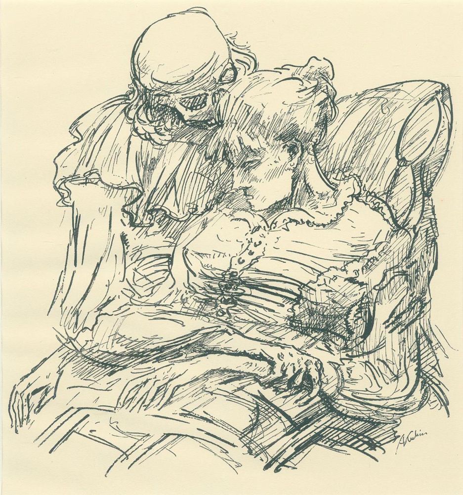 Große Abbildung Nr.1: 132-3703 Kubin, Alfred: (Künstlergraphik)