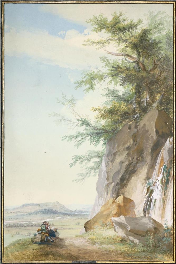 Große Abbildung Nr.1: 132-3724 Landschaftsmaler: (Künstlergraphik)