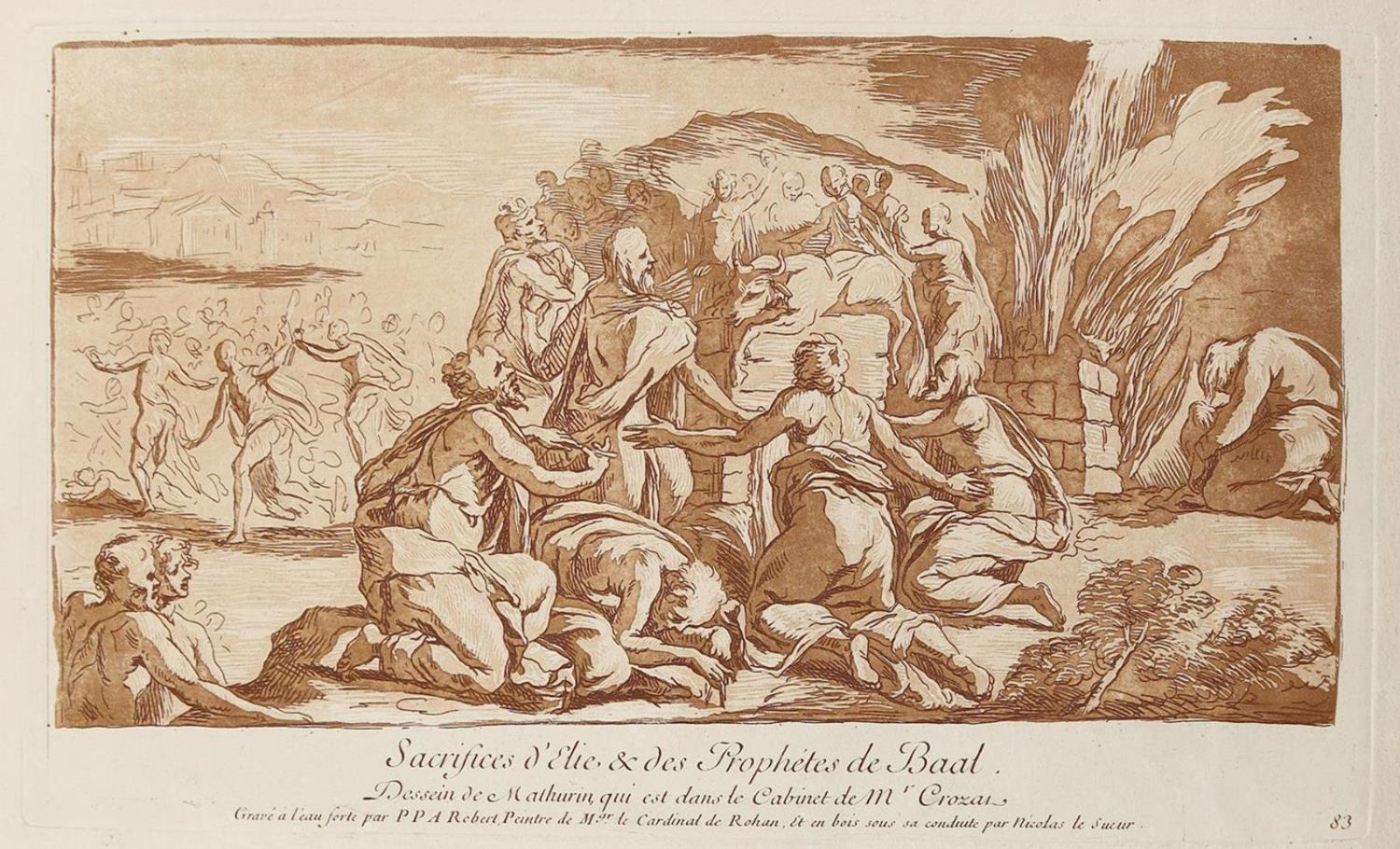 Große Abbildung Nr.2: 132-3736 Lesueur, Nicolas: (Künstlergraphik)