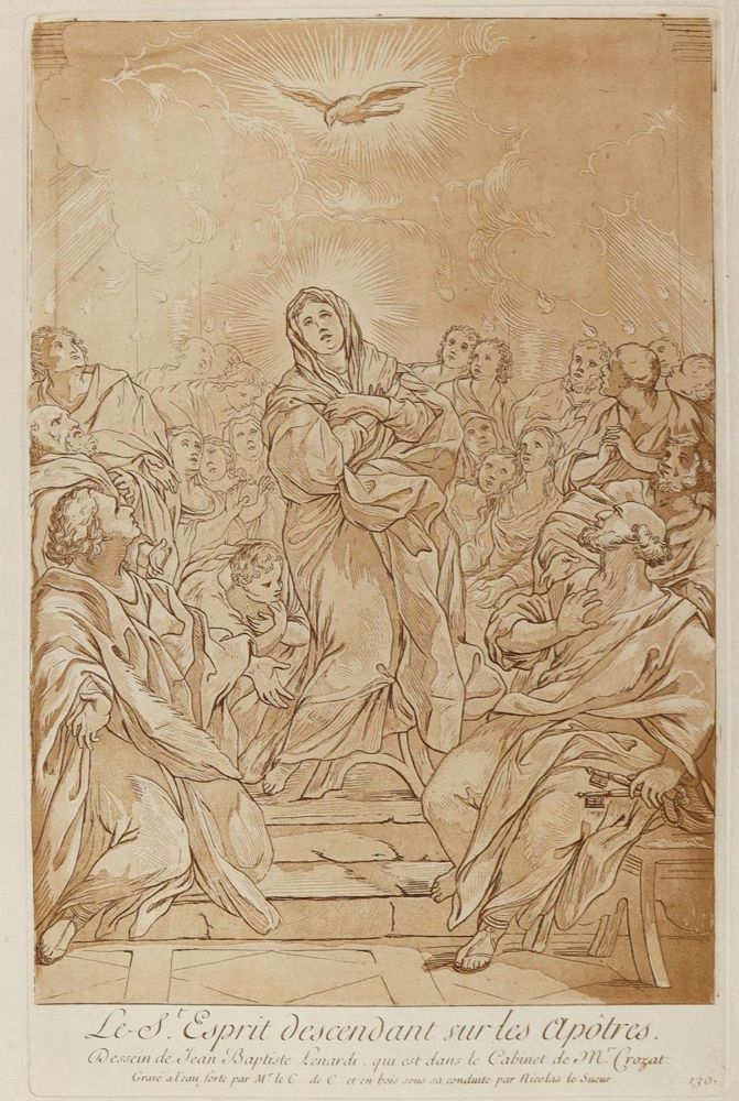 Große Abbildung Nr.4: 132-3736 Lesueur, Nicolas: (Künstlergraphik)
