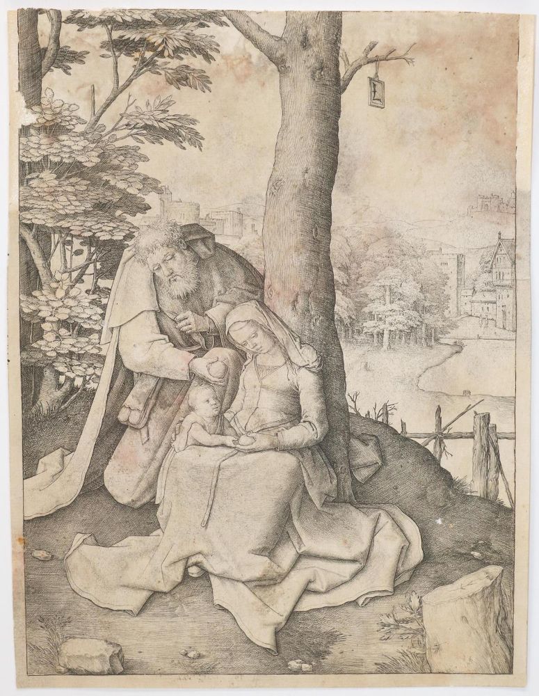 Große Abbildung Nr.1: 132-3738 Leyden, Lucas van: (Künstlergraphik)