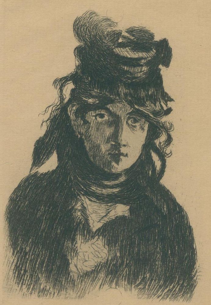 Große Abbildung Nr.2: 132-3777 Duret,T.: (Künstlergraphik, Manet, Zwei Radierungen in:)