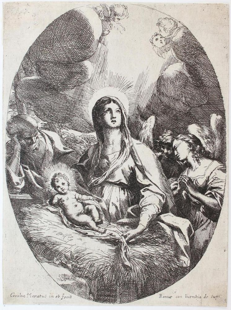 Große Abbildung Nr.1: 132-3778 Maratti, Carlo: (Künstlergraphik)