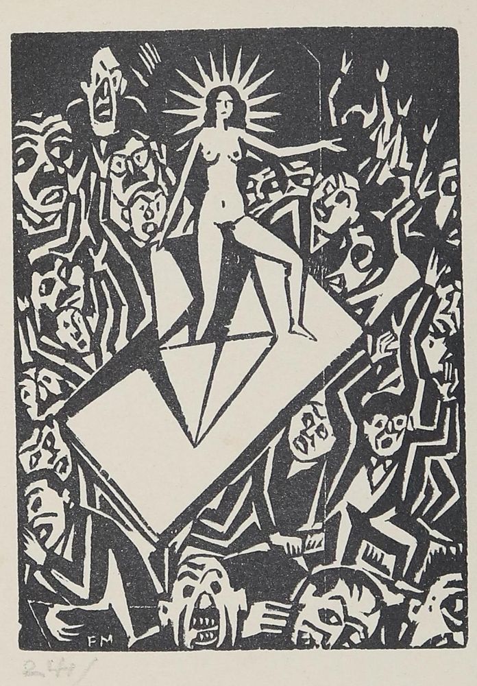 Große Abbildung Nr.1: 132-3785 Masereel, Frans: (Künstlergraphik)