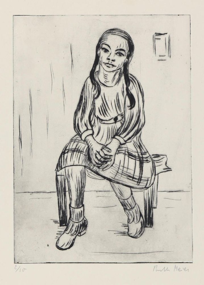 Große Abbildung Nr.2: 132-3799 Meier, Ruth: (Künstlergraphik)