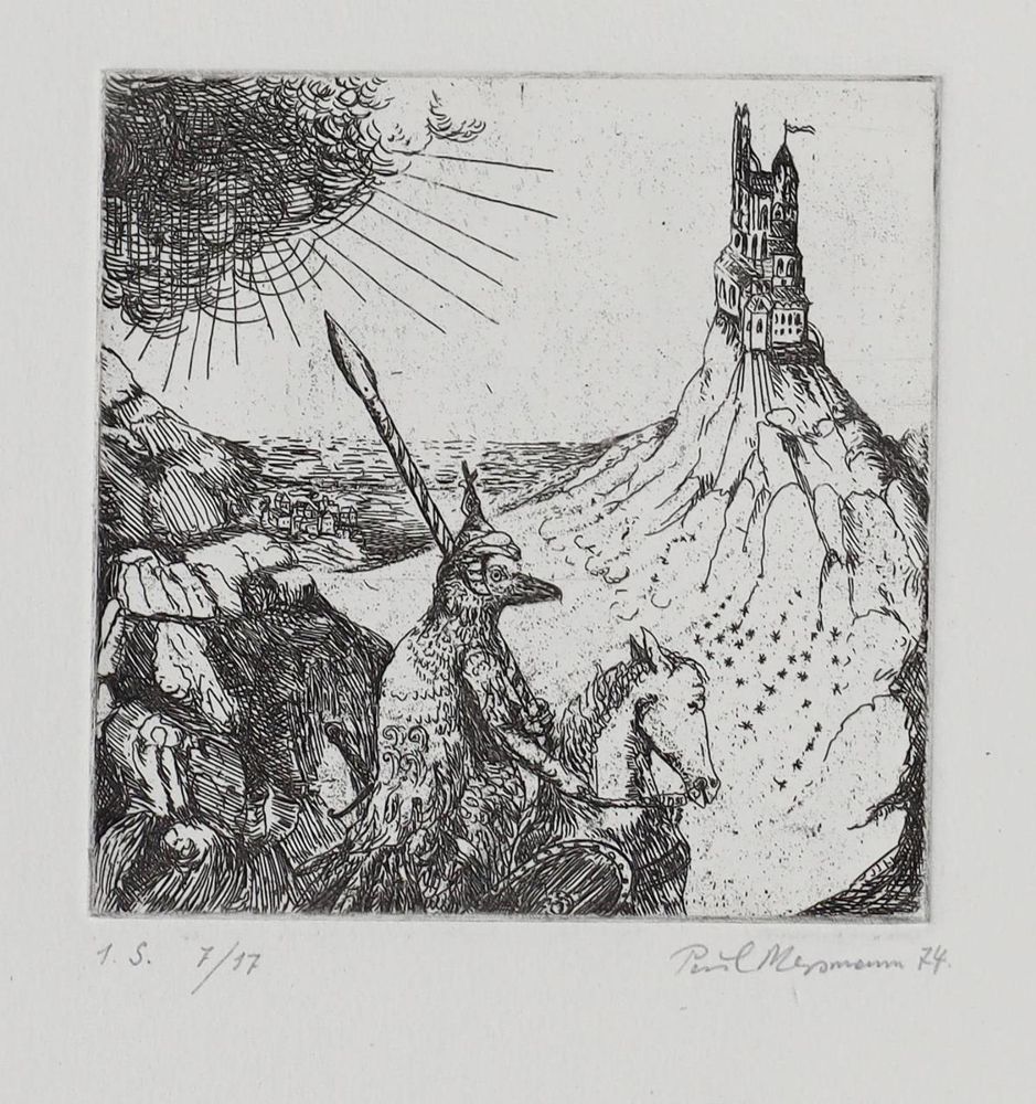 Große Abbildung Nr.2: 132-3801 Mersmann, Paul: (Künstlergraphik)