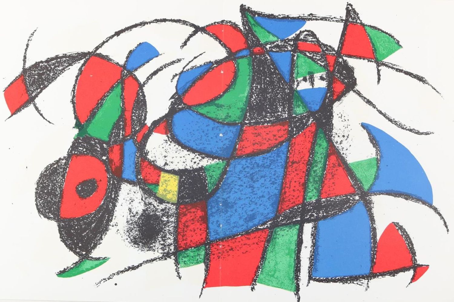 Große Abbildung Nr.1: 132-3810 Miro, Joan: (Künstlergraphik)