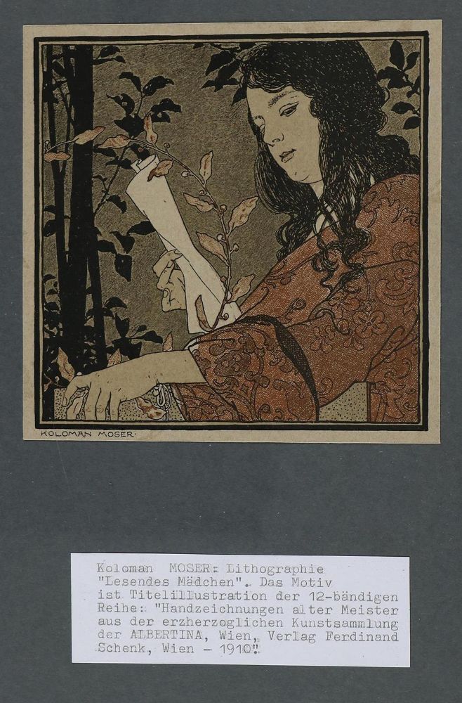 Große Abbildung Nr.1: 132-3832 Moser, Koloman: (Künstlergraphik)