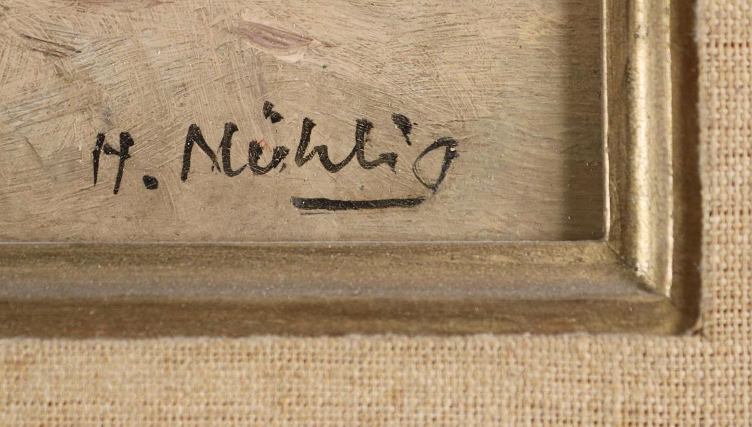 Große Abbildung Nr.4: 132-3835 Mühlig, Hugo: (Künstlergraphik)