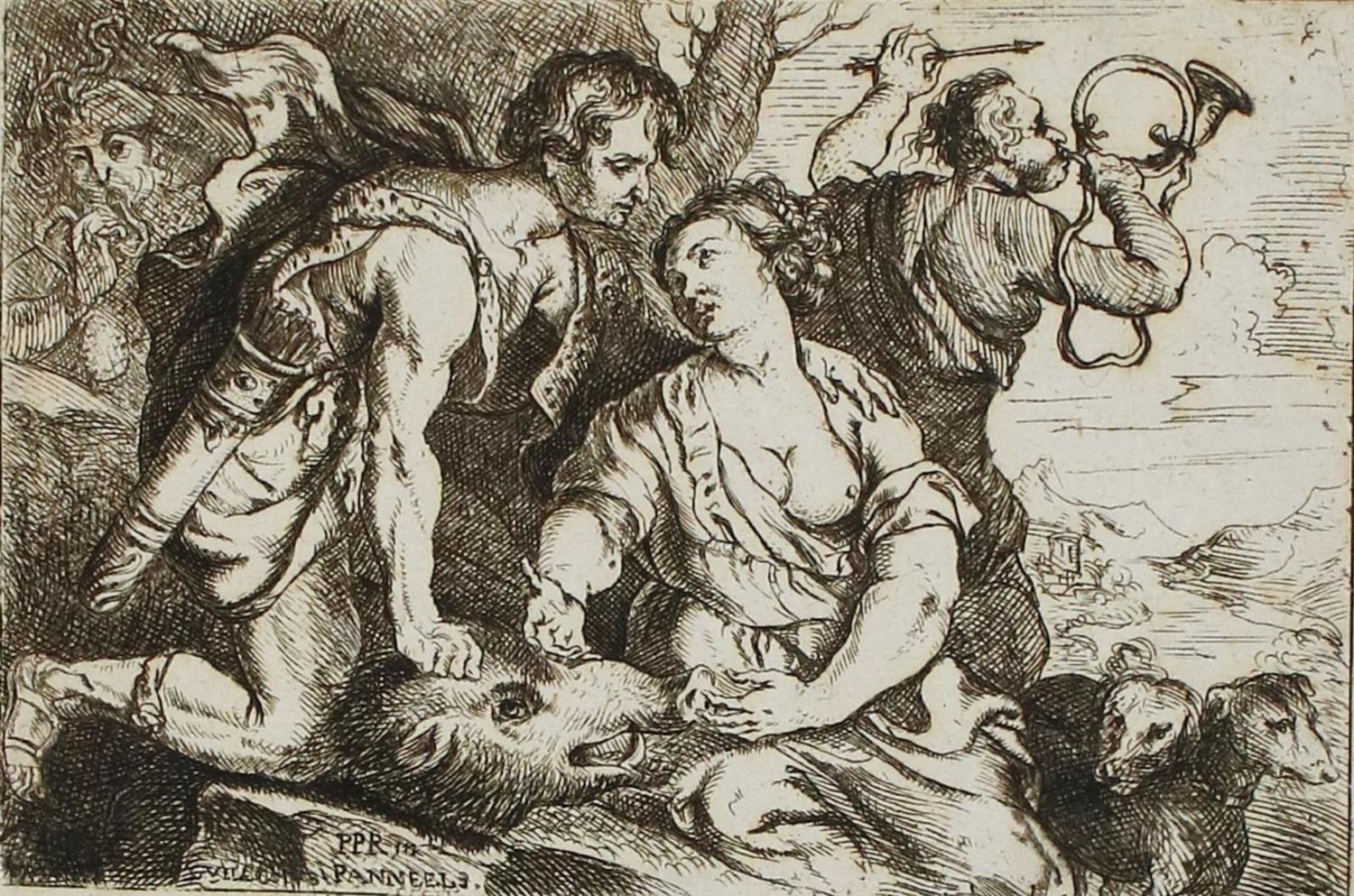 Große Abbildung Nr.1: 132-3881 Panneels, Willem: (Künstlergraphik)