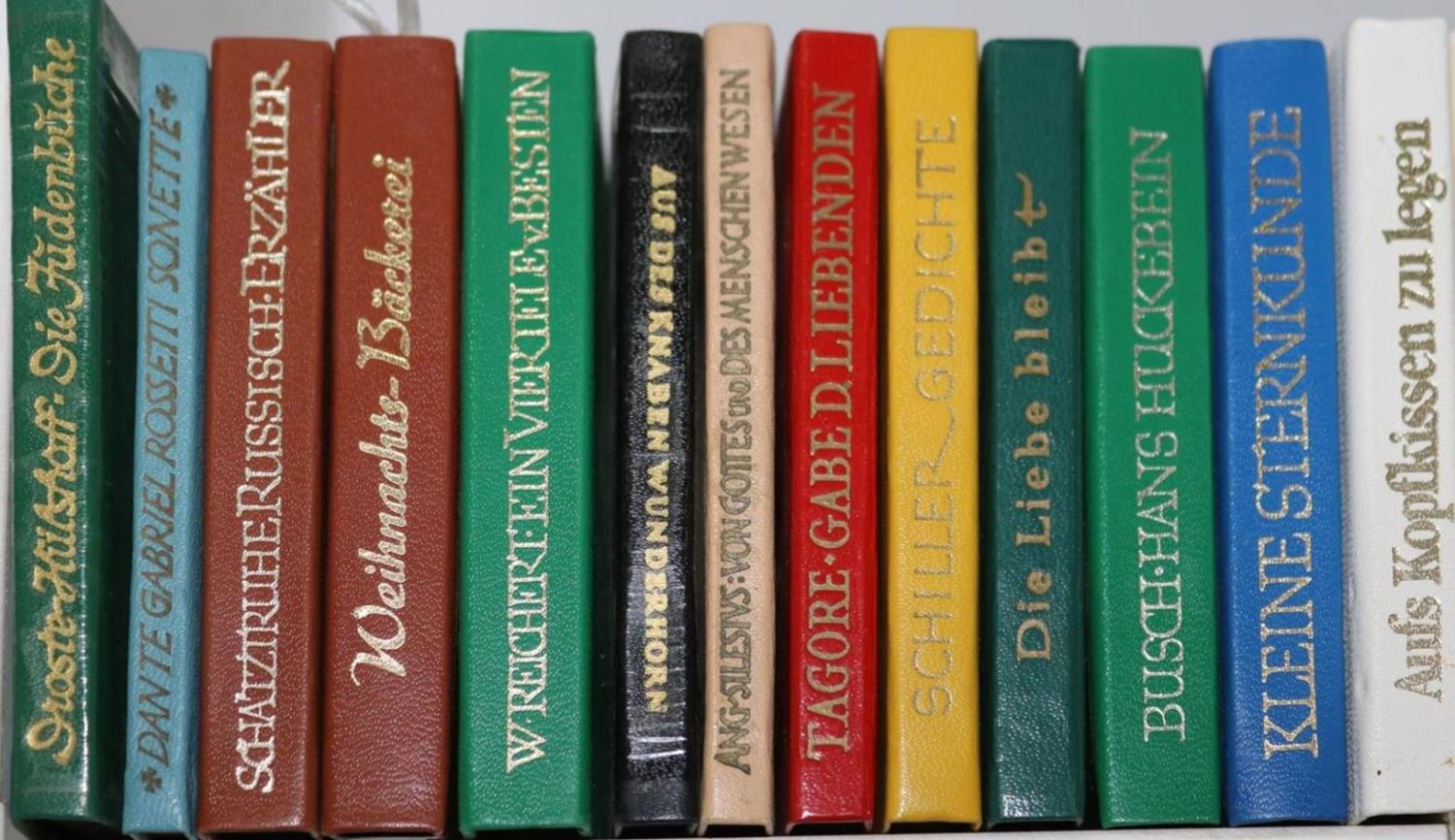 Große Abbildung Nr.1: 132-390 Sammlung: (Miniaturbücher)