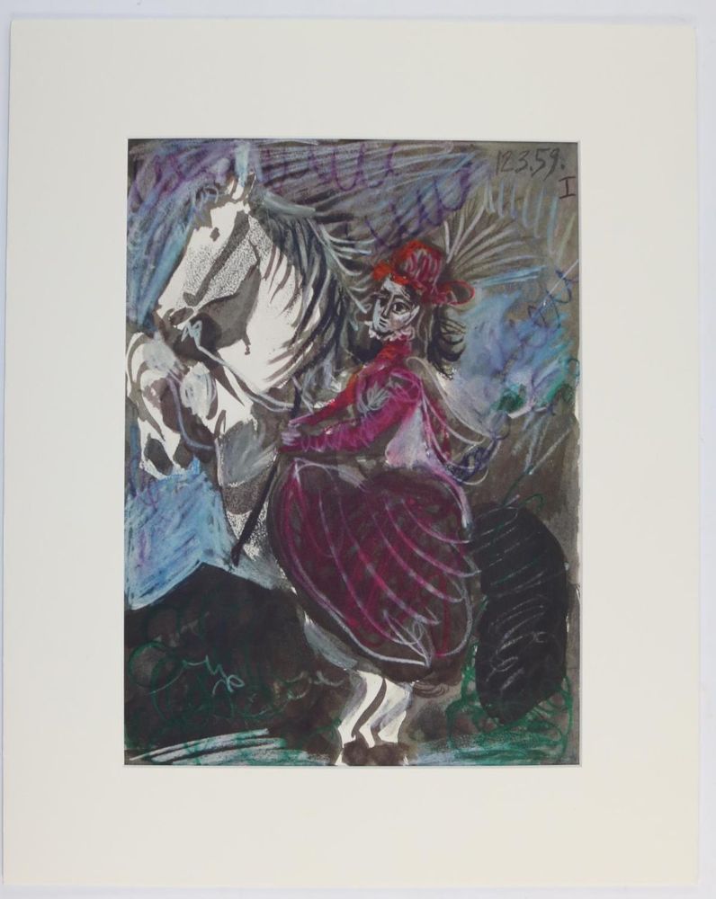 Große Abbildung Nr.4: 132-3900 Picasso, Pablo.: (Künstlergraphik)