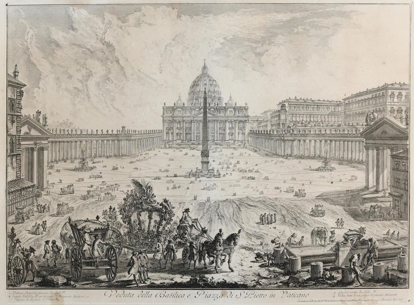 Große Abbildung Nr.1: 132-3910 Piranesi, Giovanni Battista: (Künstlergraphik)